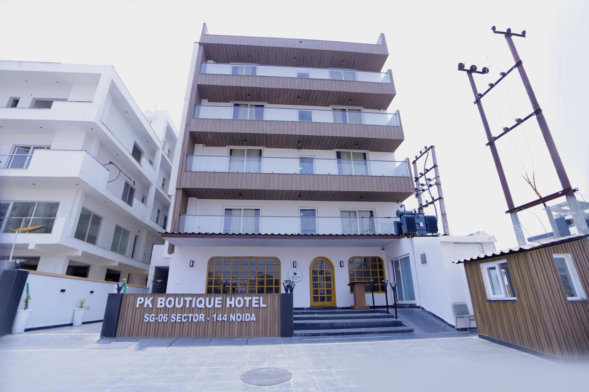 Pk Boutique Hotel Нойда Экстерьер фото